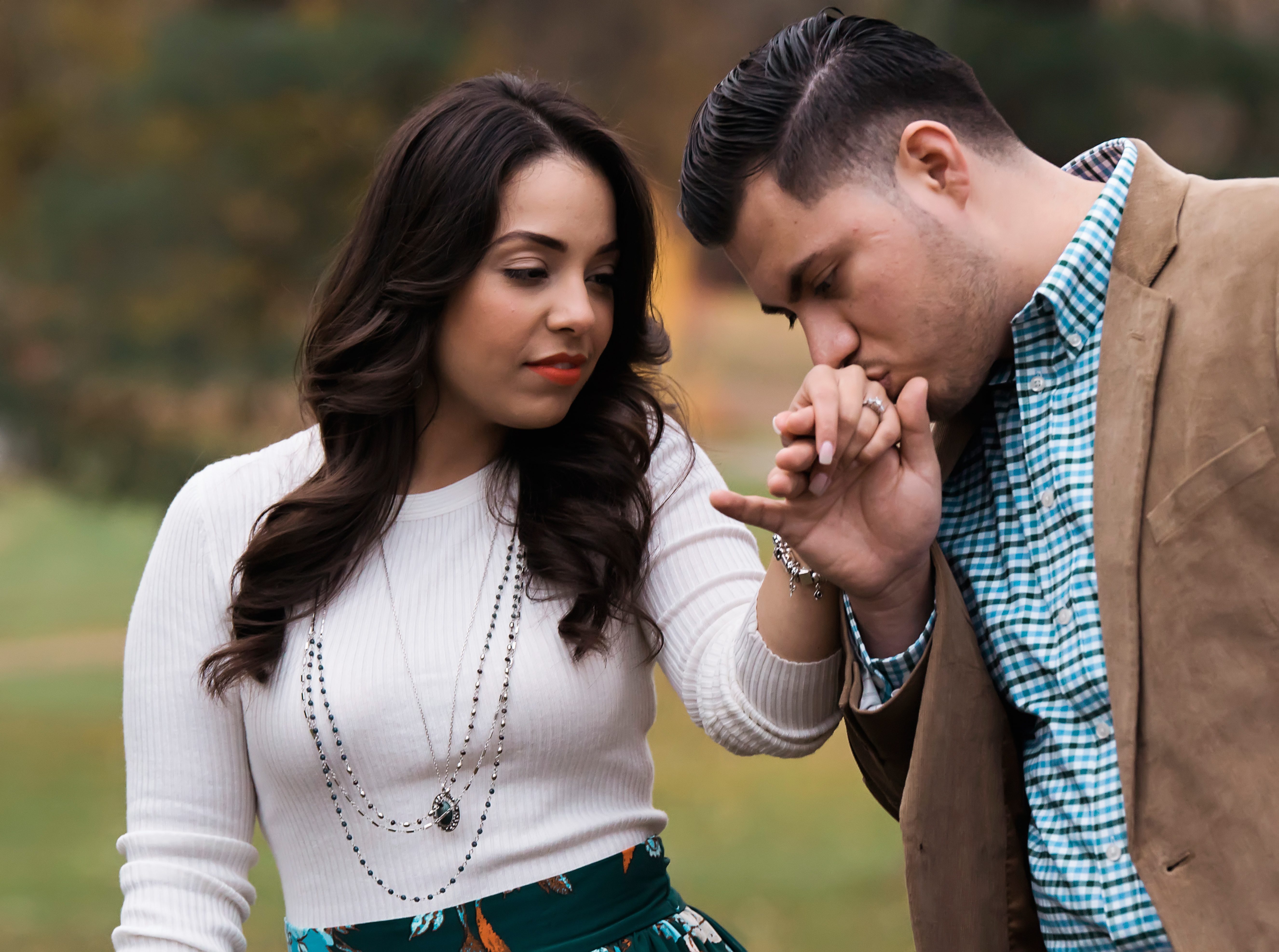 Valley Forge Engagement Photo