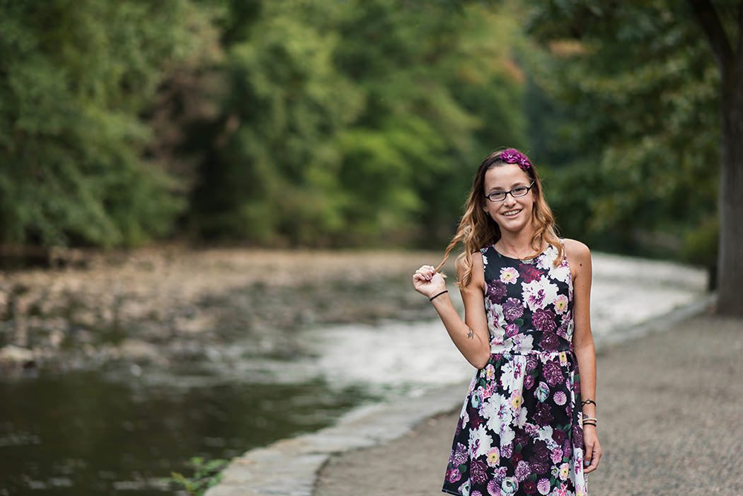 Jackie_Kelley_Photography_Family_Photographer_Montgomery_County_Philadelphia_Pa_Girl_poses_by_water_Fairmount_park_Valley_Green